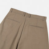 Marlon Two-Tuck Curved Slacks