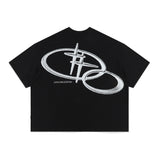WIDE FIT SHINING LOGO TEE SHIRT