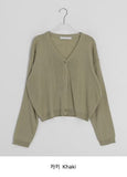 Myuro U-neck/V-neck Summer Long Sleeve Cardigan