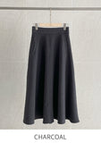 Milo Brushed Flare Long Skirt