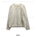 Polup Wool Slit Button Knit