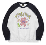Together Bear Raglan Sweatshirt