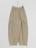 [unisex] Comedy banding string parachute cargo pants