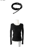 [Scarf SET] Shishu Soft One-Off Rib Knit