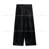 Nocturne Two-Tuck Wide Slacks