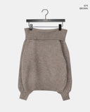 Jonu off-shoulder loose fit long sleeve knit