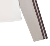W Track Line V-Neck Long Sleeve