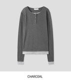 Molly Layered Button Long Sleeve