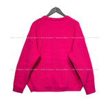 (UNISEX) Cable Heart Round Knitwear