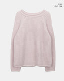 Daran Alpaca Round Neck Wool Long Sleeve Knit