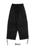 Harden Cotton Pintuck Cargo Pants