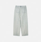 Delf Ice Washed Wide Denim Pants