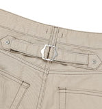 Carton back strap cotton pants