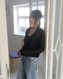 Donto color matching lace sleeveless