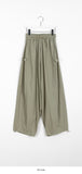 Pinjo Side Button String Banding Pants