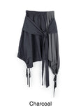 DL Layered Check Skirt