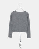Deho brushed slim top cardigan