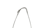 Aya Silver Glossy Gemstone Necklace