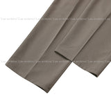 Minimal Belt Pintuck Slacks