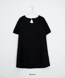 Muse Lace V-Neck Over Fit Layered Mini One Piece