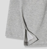 Neutral Basic U-Neck Long Sleeve T-Shirt