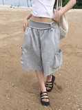 Ruda Folding Stud Training Bermuda Pants