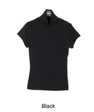 Seo Tencel Turtleneck Short Sleeve T-shirt