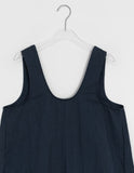 Ferriden pocket sleeveless long one piece