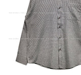 Claw cotton oversized fit checkered shirt