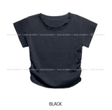 Lucy Shirring Spandex Cap Short Sleeve