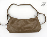 Right Leather Baguette Shoulder Bag