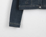 [MADE] Norber Vintage Washing Pocket Cropped Denim Jacket