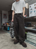 Cartel back painting balloon denim pants