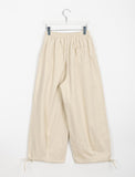 Conio Cotton Banding Balloon Wide Pants