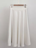 Lanin Basic Flare Long Skirt