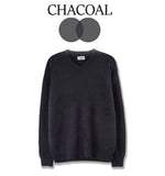 Vogue fleece V-neck knit