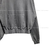 Belina pigment semi-crop hoodie