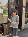 [BAONHAUS] Gilmove Layered Color Matching Long Sleeve Tee