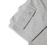 Koi Pocket Crop Round Short Sleeve T-shirt