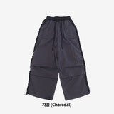 Miffne String Pintuck Line Pants