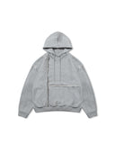 Cut-off Unbalance Pocket Hoodie