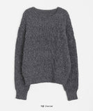 Madele Cable Round Knit
