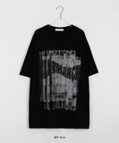 [unisex] Dyupo Printing Over Short Sleeve Tee