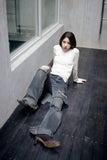 Layered Flare Jeans
