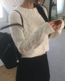 [Brushed Lining] Peel Button Slit Layered Skirt Shorts