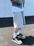 Bermuda Parts 6 Long Wide Half Sweatpants