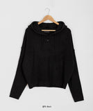 Teku Hood Crop Knit