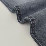 Hip Pad Back Pocket Embroidery Slim Bootcut Span Denim Pants
