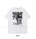 After printing loose fit short sleeves