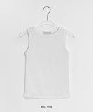 Tekong Basic Color Rib Sleeveless